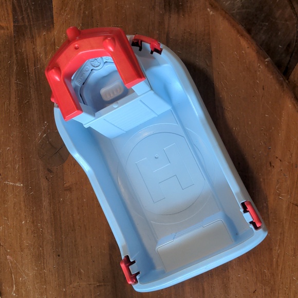 Green toys helicopter & boat - Picture 3 of 4